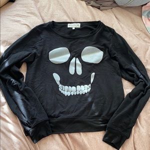Wildfox skeleton jumper